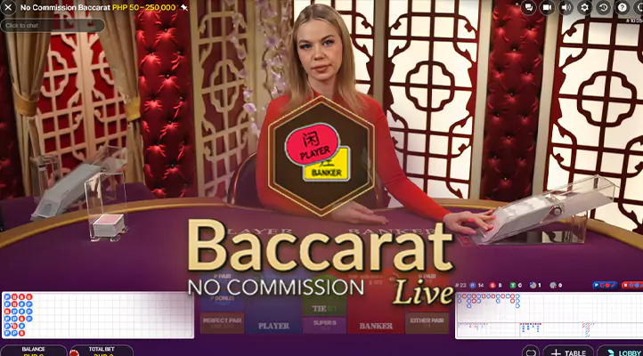 no-commission-baccarat-evolution-live-casino-game